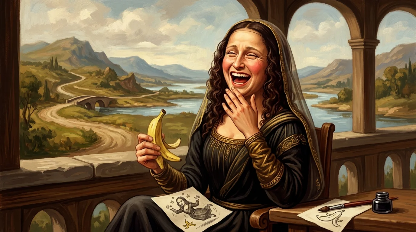 Classic Mona Lisa Puns