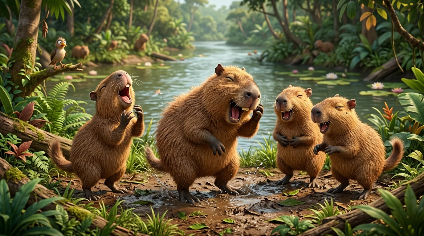 Capybara Personality Jokes