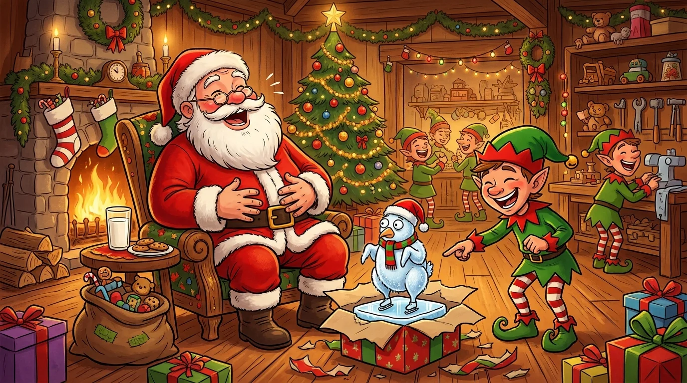 Classic Cartoon Christmas Jokes