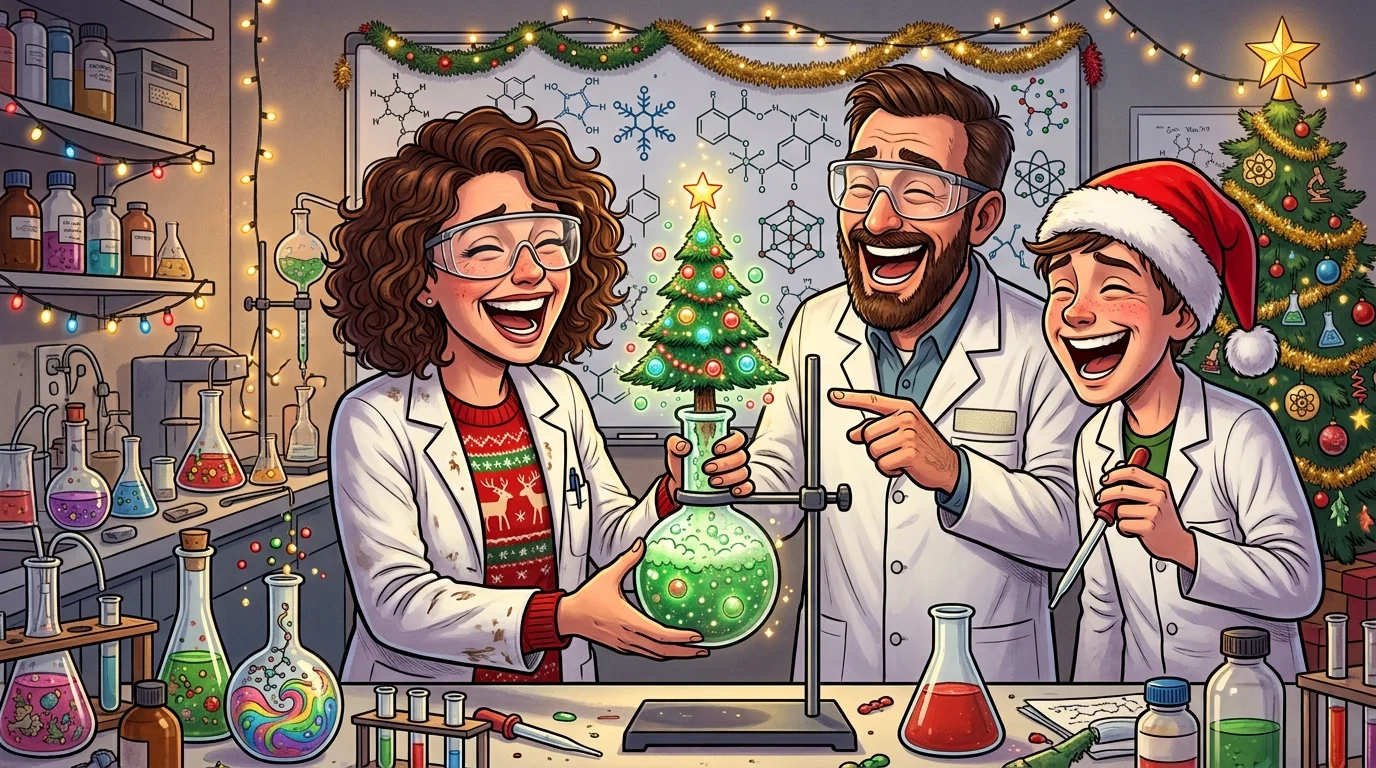 Classic Chemistry Christmas Jokes