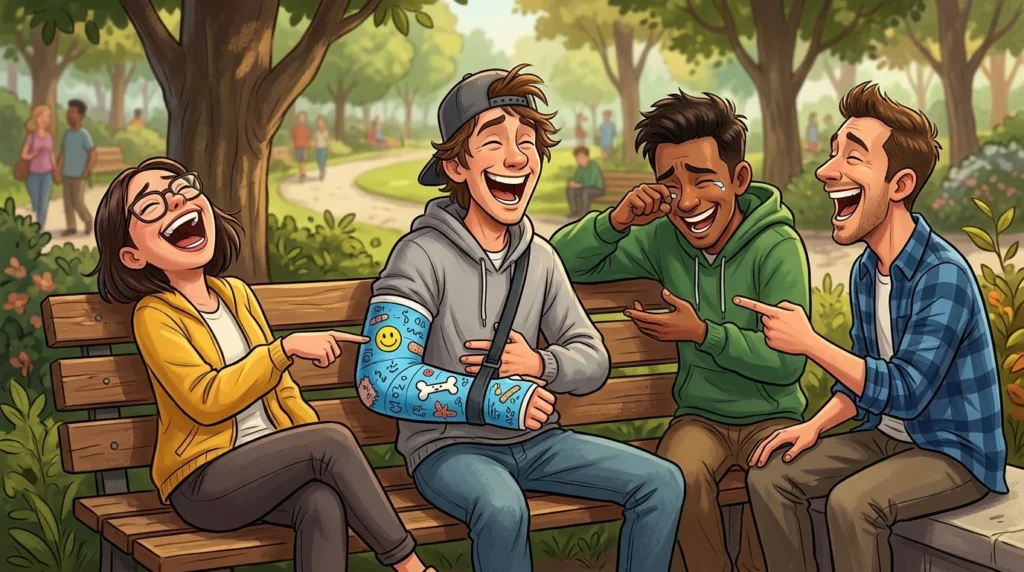 broken arm jokes