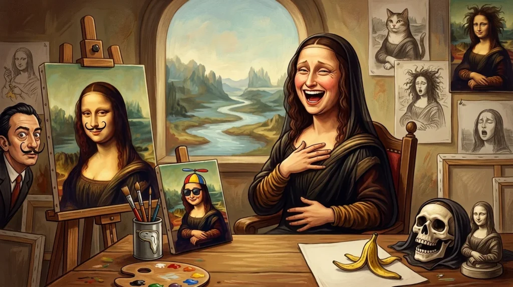 mona lisa puns